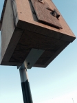 t-post brackets to mount bird house